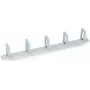 VALUE kabelių valdymo juosta - šviesiai pilka RAL 7035 - 1U - 48,3 cm (19 colių)