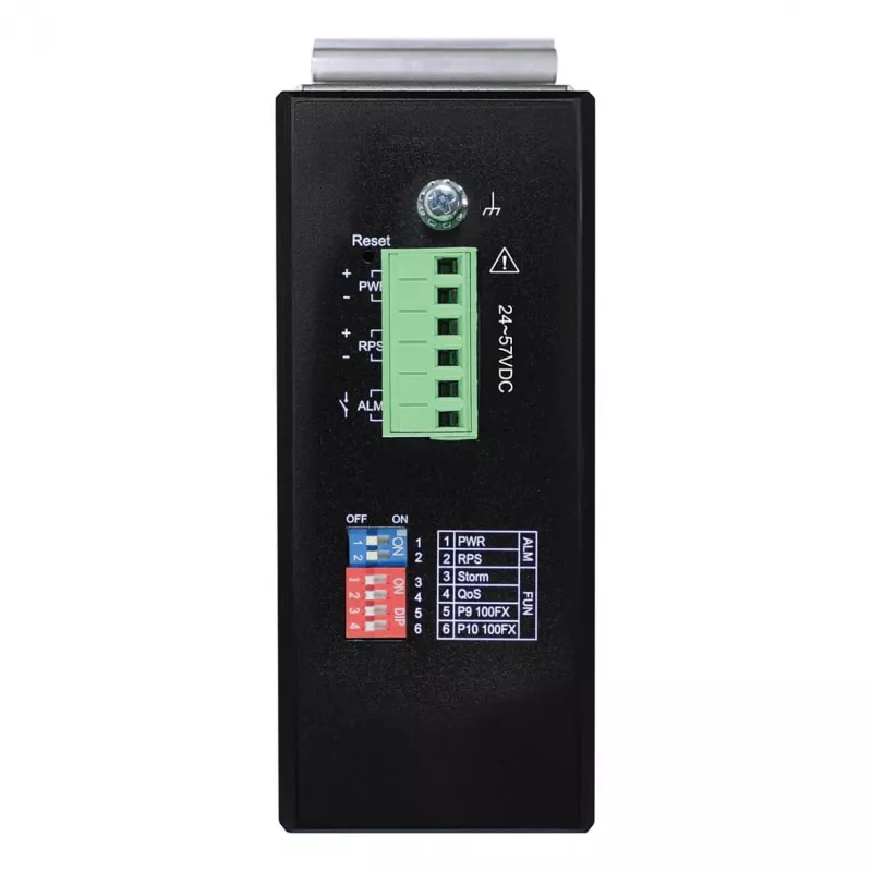 Tripp Lite NGI-S08C2POE8 Valdomas gigabitinis Ethernet komutatorius su PoE (8 prievadai, 10/100/1000, juodas)