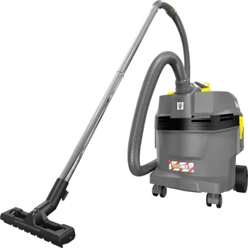 Šlapias ir sausas dulkių siurblys Kärcher NT 22/1 Ap L – 22 l, 1300 W, 25,5 kPa vakuumas, 71 l/s oro srautas, 1,9 m žarna, 6 m laidas