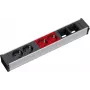 Bachmann 912.025 Maitinimo skirstytuvas 4 AC lizdai Juoda Raudona