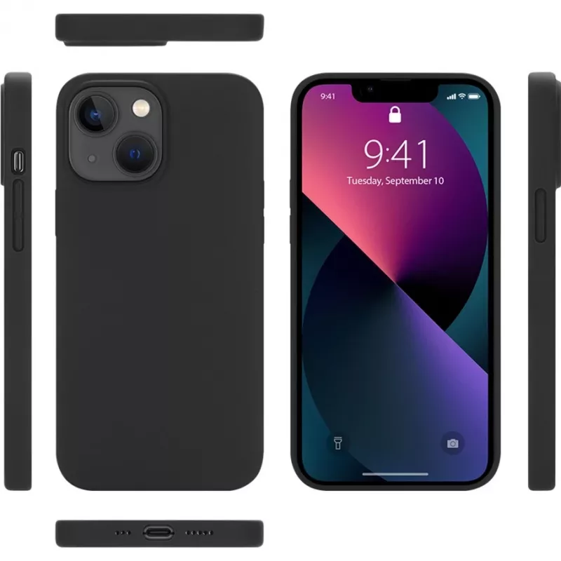 StyleShell Shock, Telefono Dėklas Juodas, iPhone 16 Plus, suderinamas su MagSafe
