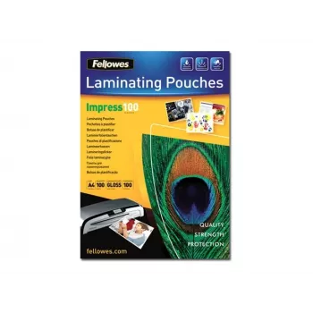Laminavimo maišeliai blizgūs A3 100 vnt 100 mikronų Fellowes 5351205