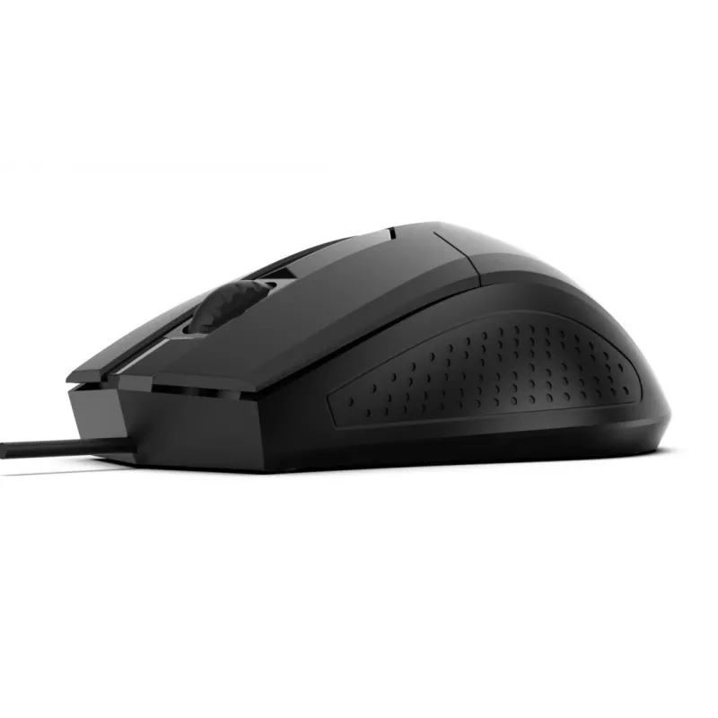 Focus USB optinė pelė, 1200DPI, 3 mygtukai ir slinkimo ratukas, 125Hz, 1,8m laidas, 66g