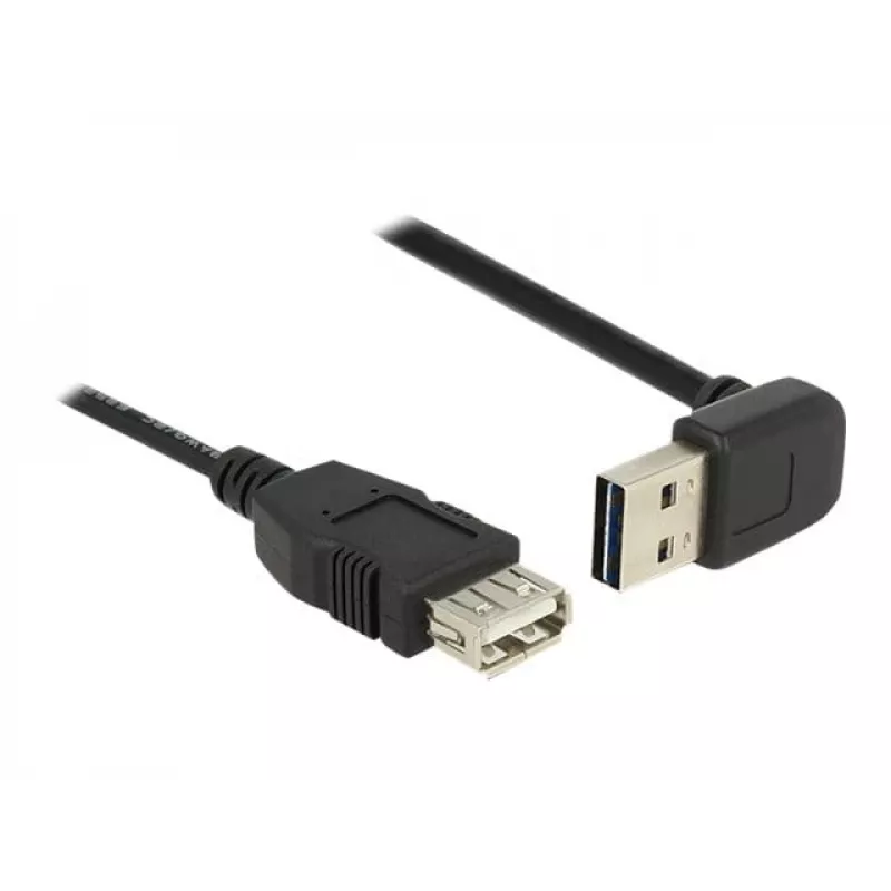 USB laidas DeLOCK 1m USB 2.0-A į USB 2.0-A juodas