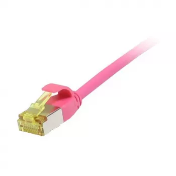 Patch laidas RJ45, CAT6A 500MHz, 3 m, violetinis, U/FTP, plonas apvalus d=3,8 mm, TPE/LSZH (Superflex), AWG32, su Cat.7 žaliava, Synergy 21 (S217386V3)