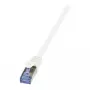 Tinklo kabelis LogiLink 10m Cat7 RJ-45 Baltas S/FTP