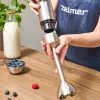 Zelmer 70105773P Juodas – galingas blenderis su maišytuvu ir pjaustytuvu