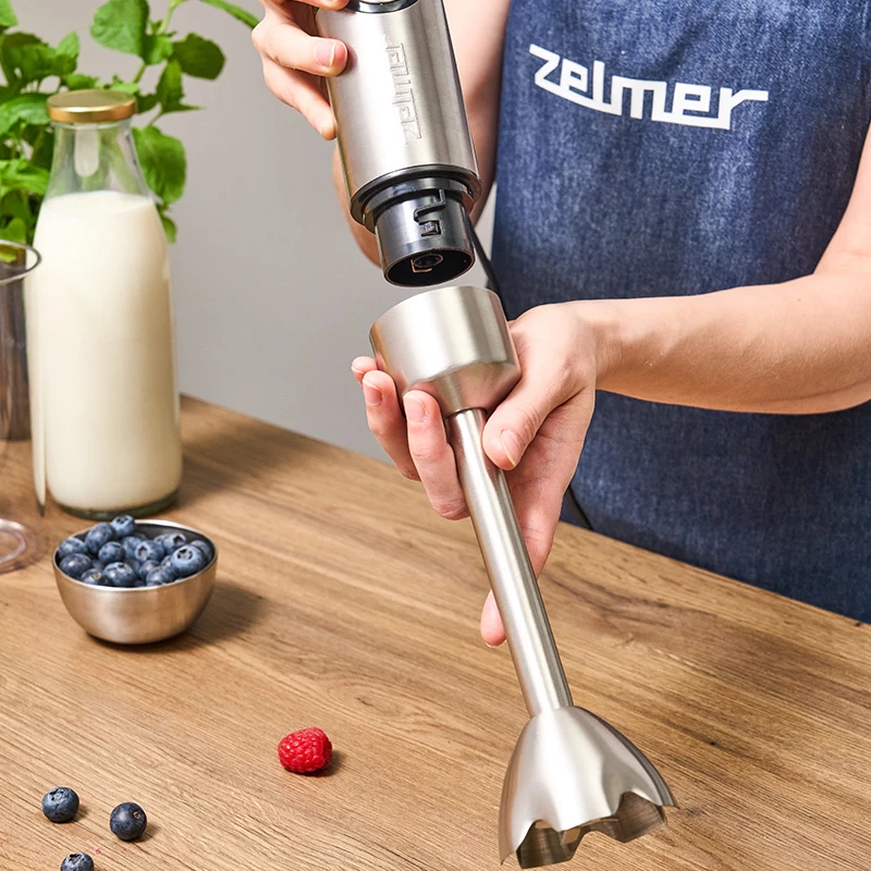 Zelmer 70105773P Juodas – galingas blenderis su maišytuvu ir pjaustytuvu