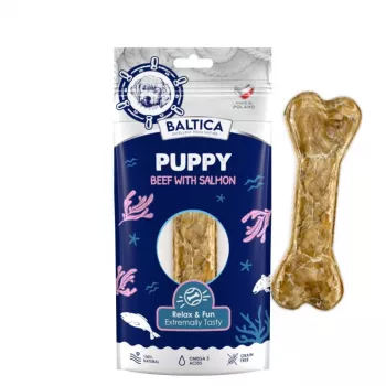 BALTICA Puppy Beef with salmon - šunų kramtukas - 1 vnt.
