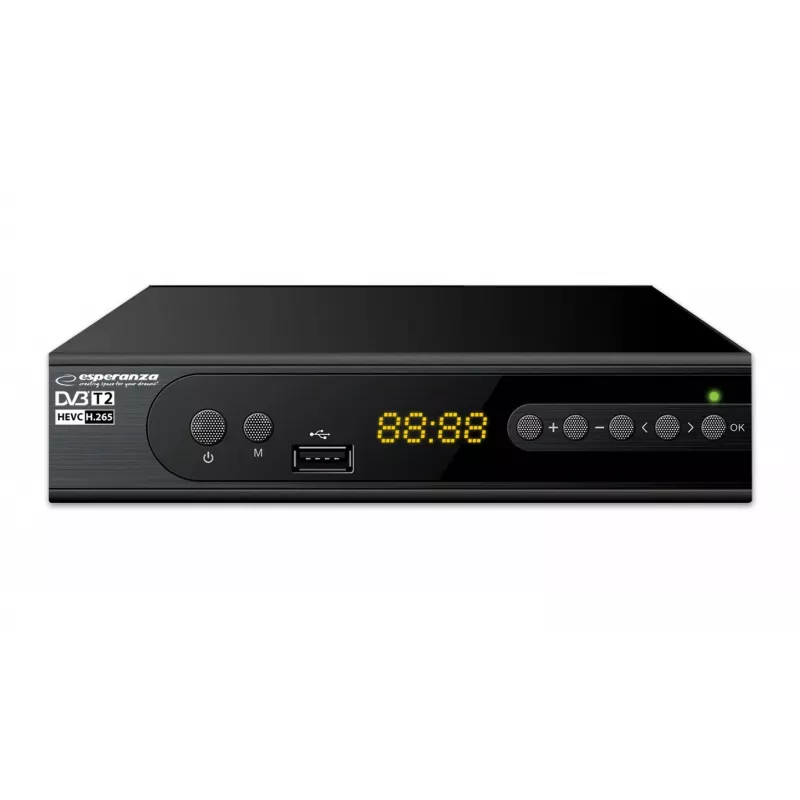 Dekoderis TV DVB-T2 HEVC H.265 su HDMI