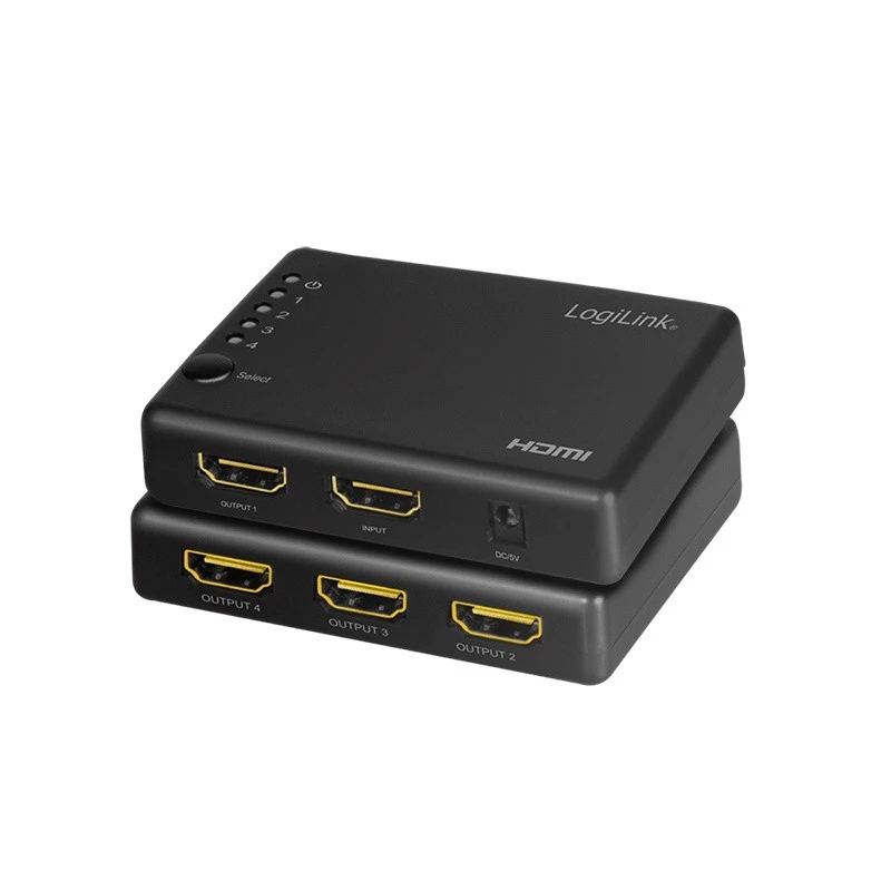 LOGILINK HDMI skirstytuvas 1x4, 4K/30Hz