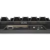 Mechaninė žaidimų klaviatūra Sharkoon Crystal Shark Black DE su RGB apšvietimu