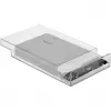 Išorinis HDD/SSD dėklas DeLOCK 42623 skaidrus 2.5/3.5 colio