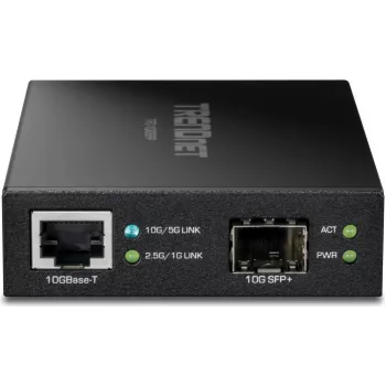 TRENDnet 10GBASE-T į SFP+ šviesolaidinis keitiklis – konverteris – šviesolaidis (LWL)