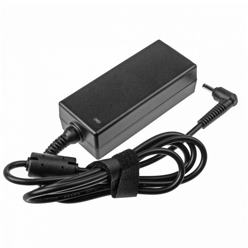 Maitinimo adapteris Green Cell AD40P 45W nešiojamiesiems kompiuteriams, 19V 2,37A, AC-DC, 100–240V įėjimas, juodas
