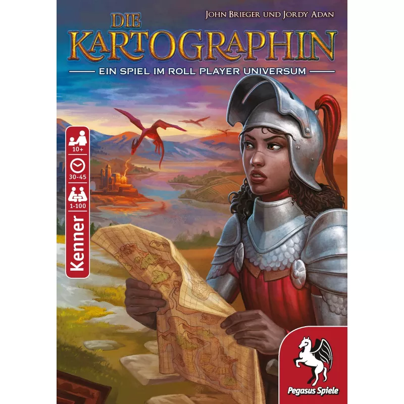 Stalo žaidimas Pegasus Spiele Die Kartographin