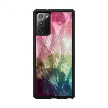 Apsauginis dėklas iKins Samsung Galaxy Note 20 — vandens gėlė juoda