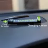 Laikina automobilio stovėjimo kortelė Tellur TLL171251 – metalo juoda, rodo du telefono numerius