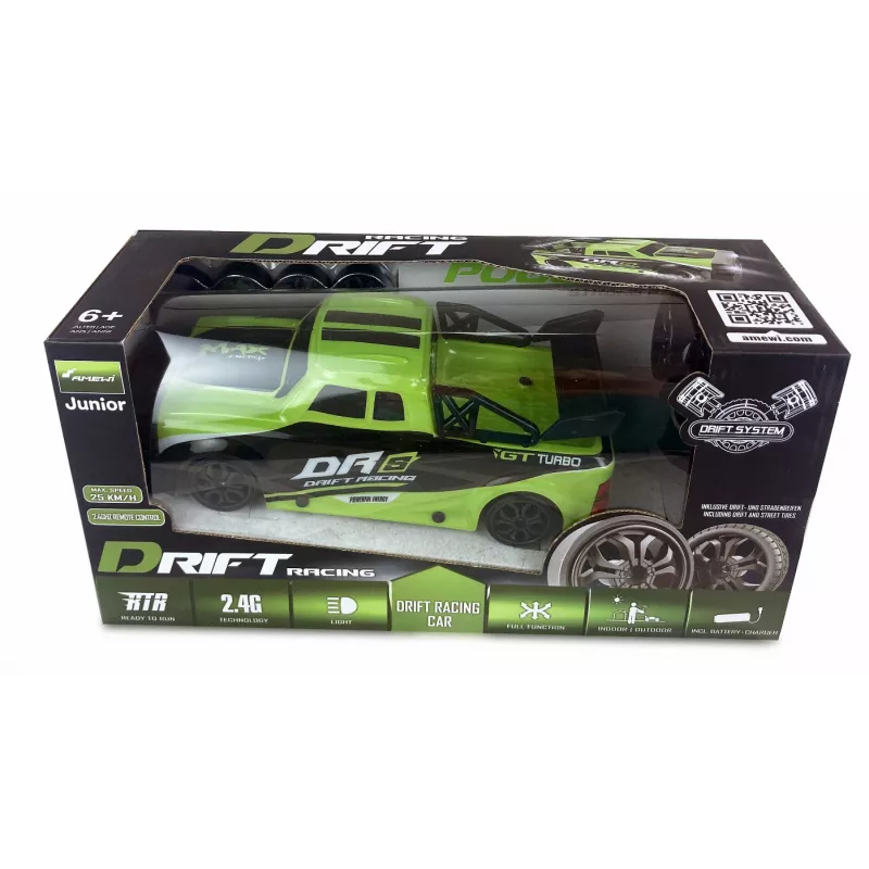 Lenktyninis automobilis Amewi 21101 Elektrinis variklis 1:18 1200 mAh