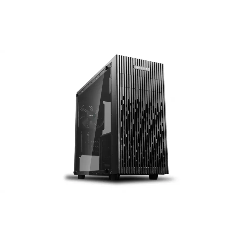 PC korpusas DeepCool Matrexx 30 Mini Tower – Micro ATX, grūdintas stiklas, 3x3,5 colio / 2x2,5 colio vietos, GPU iki 25 cm