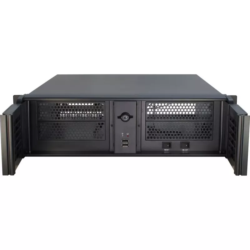 Inter-Tech 3U-3098-S Rack 19 inch juodas