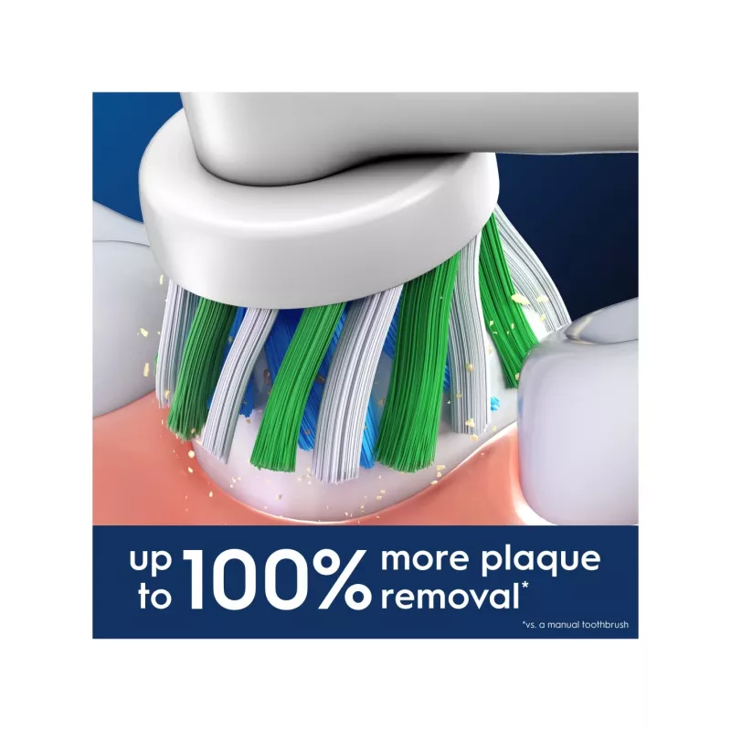 Pakeičiamieji šepetėlių antgaliai Oral-B Pro CrossAction, 4 vnt.