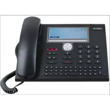 Skaitmeninis stalinis telefonas MITEL MiVoice 5380 (modelis 20350886) – didelis ekranas, programuojami klavišai