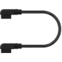 Corsair iCUE LINK kabelis 2x 135 mm su plonais 90° lizdais juodas