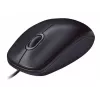 Logitech M90 laidinė optinė biuro pelė – 1000 DPI, ambidekstrinė, USB-A, juoda