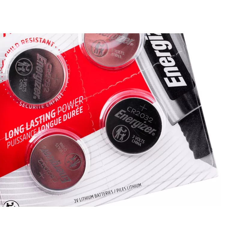 Energizer baterija CR2032, 4 vnt., 3V, ECO