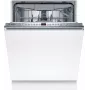 Bosch indaplovė SMV46KX12E | Įmontuojama | 60 cm | 13 komplektų | 6 programų | E energijos klasė | AquaStop | Balta