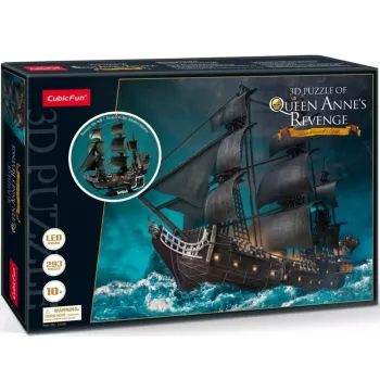 3D LED dėlionė Queen Annes L522H – dekoratyvus šviečiantis modelis