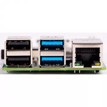 Raspberry Pi 4 Model B – vienos plokštės kompiuteris – Broadcom BCM2711 / 1,5 GHz – RAM 2 GB – 802.11a/b/g/n/ac, Bluetooth 5.0 (Raspberry-PI-4-2GB)