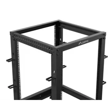 Atviras stovas Lanberg OR01-6115-B 15U juodas 600 kg talpa