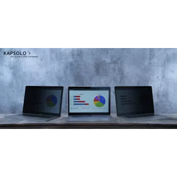 Privatumo ekrano filtras Kapsolo, skirtas HP EliteBook x360 1040 G7/G8 – lipnus 2 krypčių privatumo filtras
