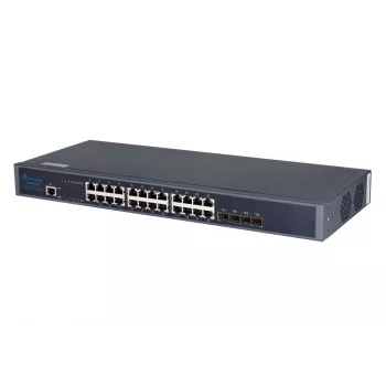 Valdomas tinklo jungiklis Extralink Chiron 24x RJ45 1000Mb/s 4x SFP+ L3