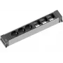Bachmann POWER FRAME ilginimo lizdas 0,2 m 3 AC lizdai Vidaus naudojimui Juoda Pilka