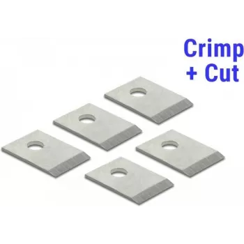DeLOCK RJ45 Crimp+Cut ašmenų rinkinys 86450 (5 vnt.)