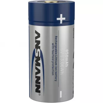 Ansmann 16340 Ličio jonų įkraunama baterija 850 mAh 3,6 V su Micro USB įėjimu 1300-0015