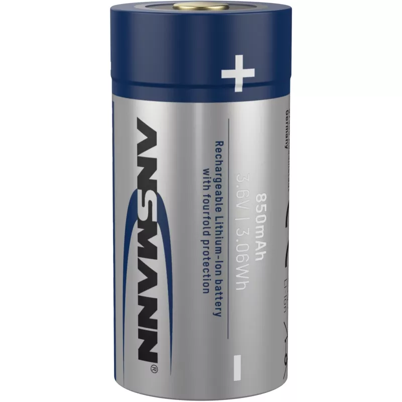 Ansmann 16340 Ličio jonų įkraunama baterija 850 mAh 3,6 V su Micro USB įėjimu 1300-0015