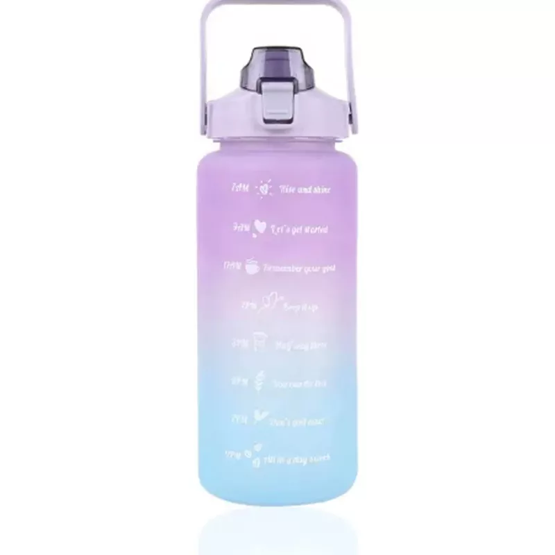 Extralink Motyvacinis butelis, vandens butelis, 2000 ml, violetinė-mėlyna, BUT-992