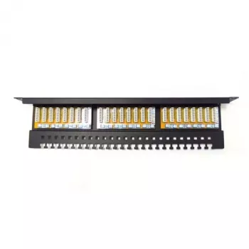 DIGITUS Professional DN-91624U - Pataisų skydelis - RJ-45 x 24 - Juodas, RAL 9005 - 1U (19 inch)