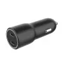Automobilinis maitinimo adapteris Gembird TA-UC-C2PD40-CAR-01 (40W, 2xUSB-C PD) juodas