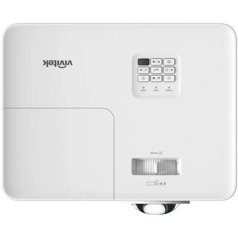 Trumpo fokusavimo projektorius Vivitek DX335ST – 3200 ANSI liumenų, WXGA 1280×800, 0.52:1, 16 W garsiakalbis, HDMI 2.0
