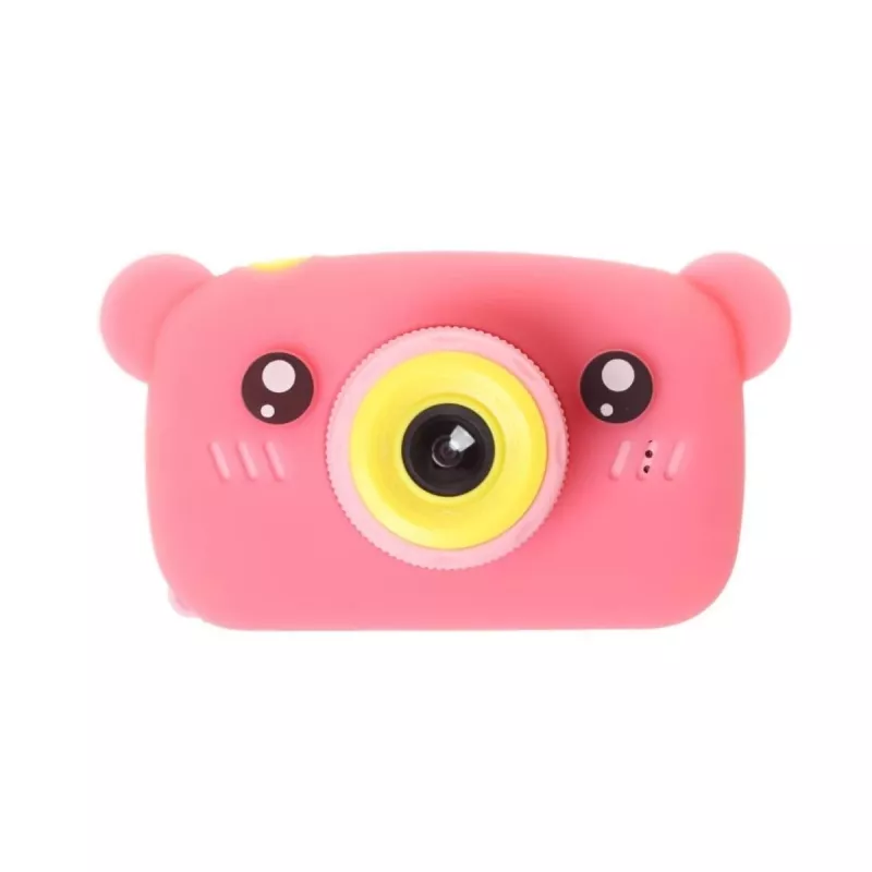 Vaikiška skaitmeninė fotoaparatas Extralink H25 PINK, rekomenduojamas nuo 3 metų