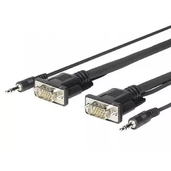 Vivolink PROVGAMCS1.8 vaizdo kabelio adapteris 1,8 m VGA (D-Sub) + 3,5 mm Juodas