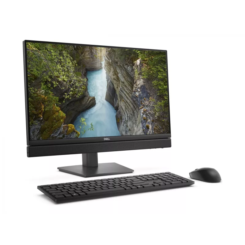DELL Pro QC24251 All-in-One kompiuteris, Intel Core Ultra 5 235T, 61 cm (24 col.) 1920x1080, 16 GB DDR5, 512 GB SSD, Windows 11 Pro, Wi-Fi 6E, juodas