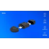 Belaidis garso siųstuvas Savio TR-17 Bluetooth USB 10 m Juodas