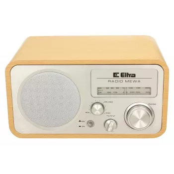 ELTRA Radio MEWA Clear Wood – medinis stalinis radijas