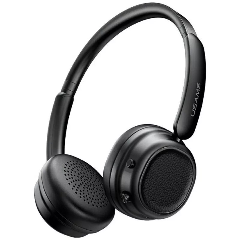 Belaidės ausinės Bluetooth 5.3 Usams SR01 ANC juodos